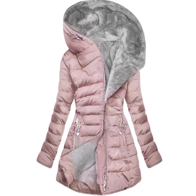 WinterGlam™ | Oversized Hooded Puffer Elegance