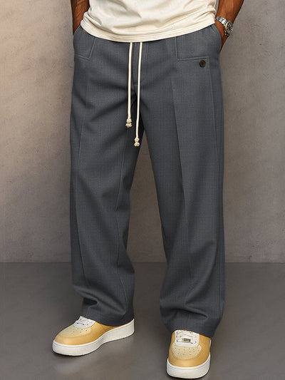 Bordeaux™ | Elegant Drawstring Trousers