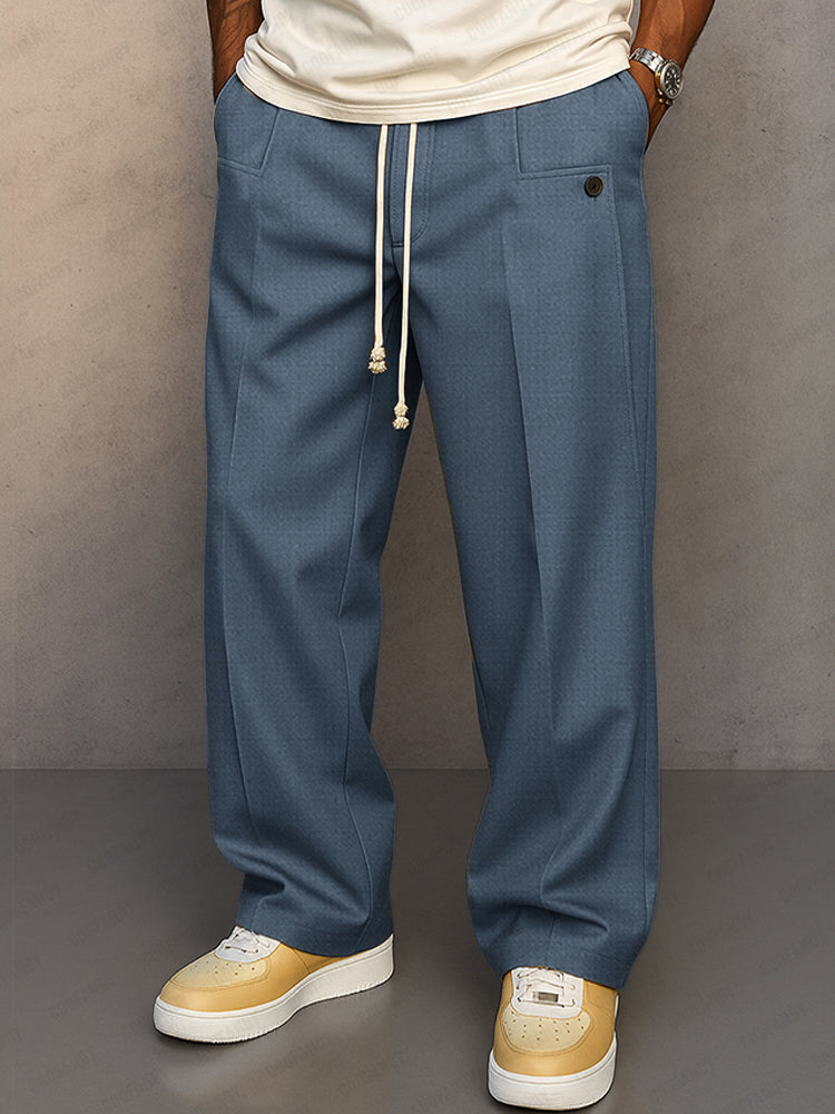 Bordeaux™ | Elegant Drawstring Trousers