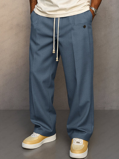 Bordeaux™ | Elegant Drawstring Trousers