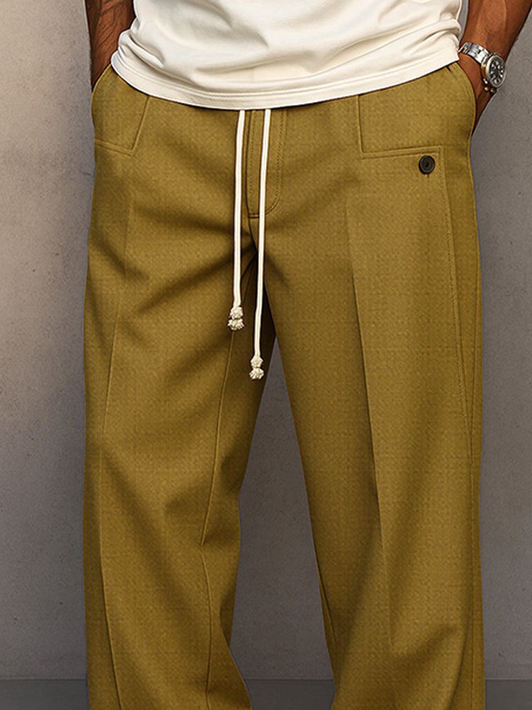 Bordeaux™ | Elegant Drawstring Trousers
