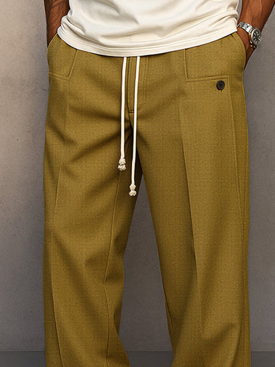 Bordeaux™ | Elegant Drawstring Trousers