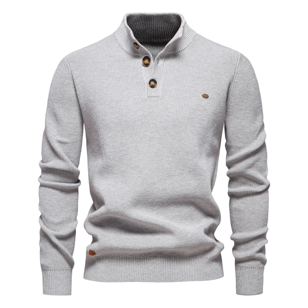Koelman | Men's Sweater with Button Design