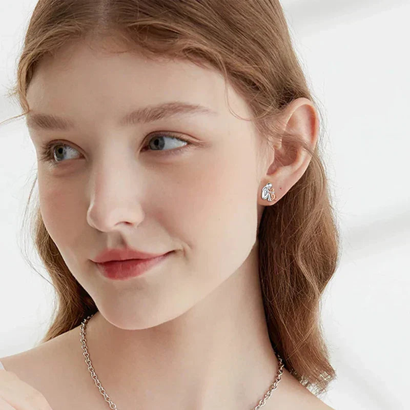 Preston & Payton™ | Cat Icon Earrings