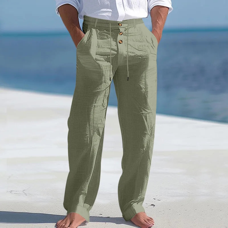 Émile™ | Light Elegant Summer Linen Pants