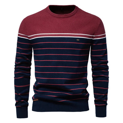 Koelman | Men's Sweater with Striped Pattern