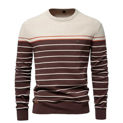 Koelman | Men's Sweater with Striped Pattern