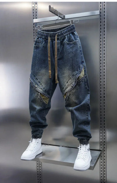 Laurent™ | Baggy Denim Pants with Belt