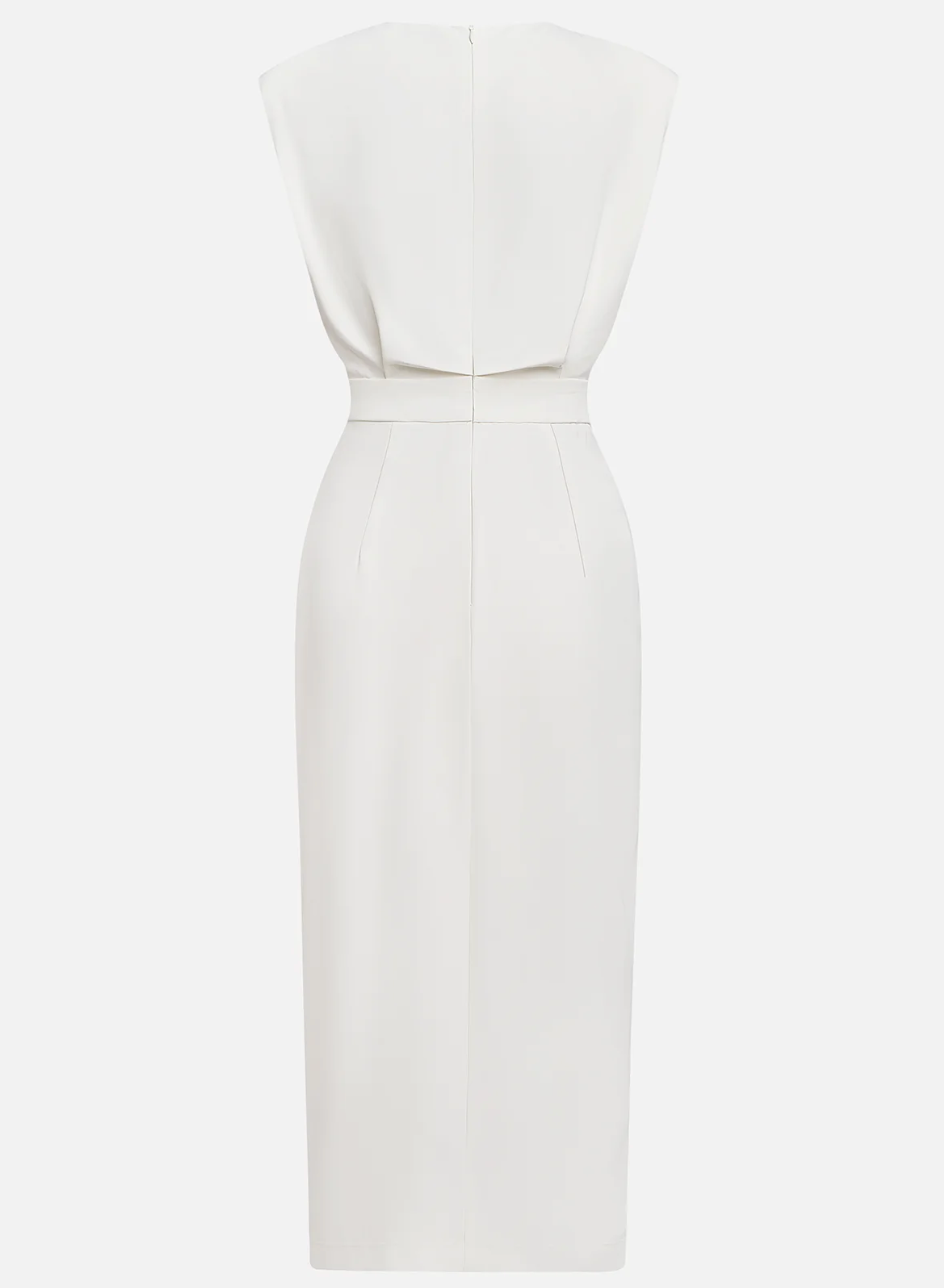 Carla™ | Elegant Ivory Dress for Women