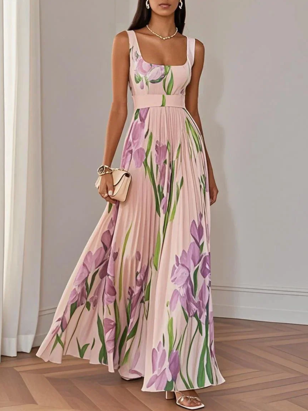 Nami™ | Floral Dress – Effortless Summer Elegance