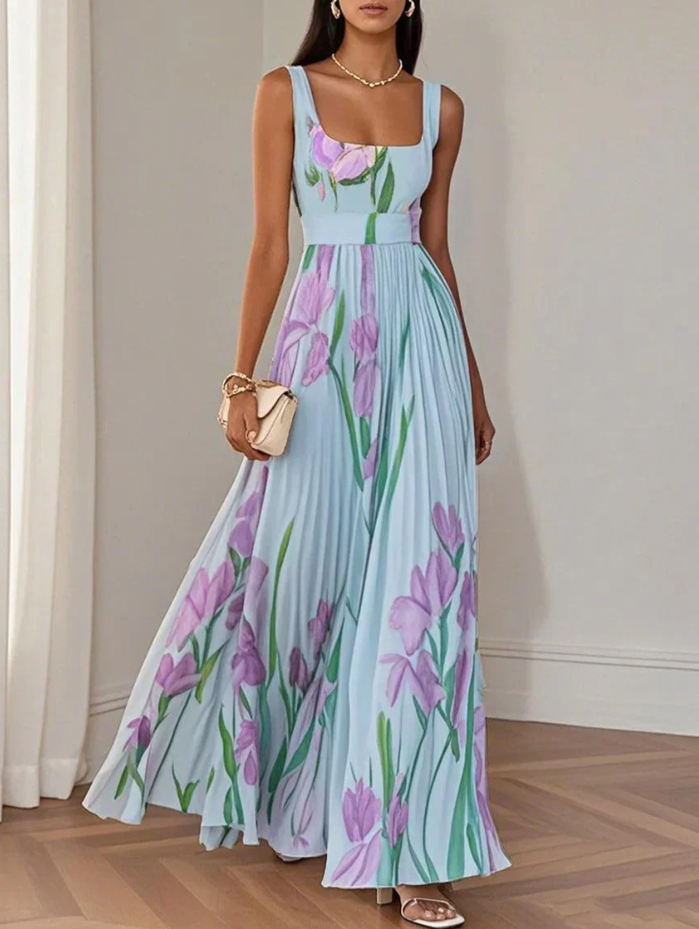 Nami™ | Floral Dress – Effortless Summer Elegance