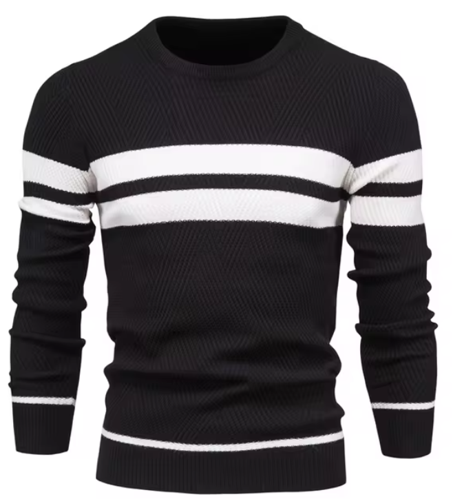 Koelman | Stylish Men's Sweater with Herringbone Pattern