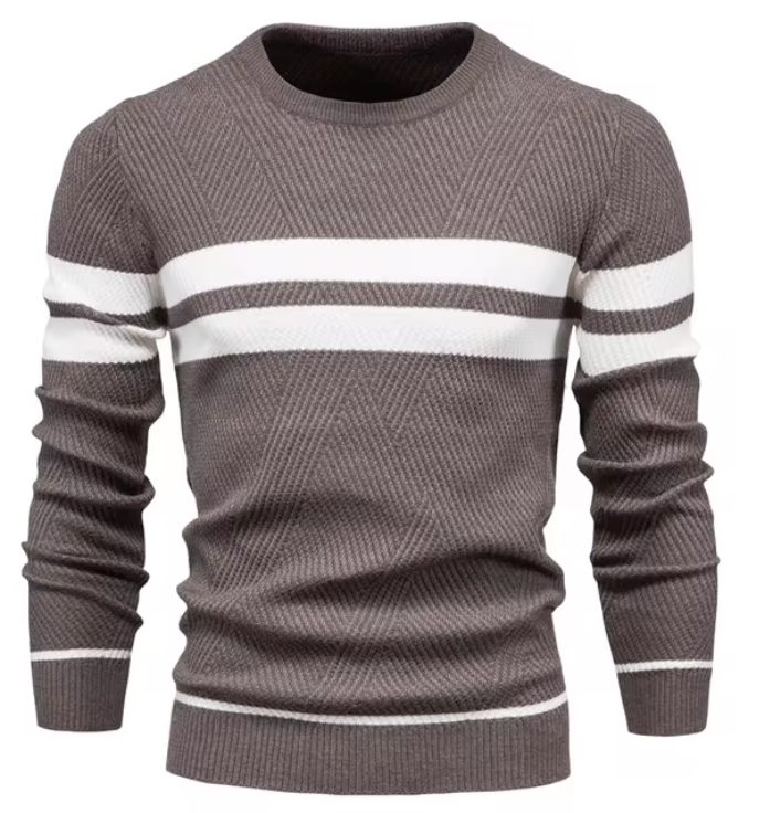 Koelman | Stylish Men's Sweater with Herringbone Pattern