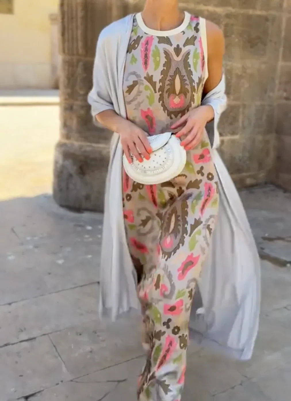 Bella™ | Two-Piece Set with Urban-Style Print