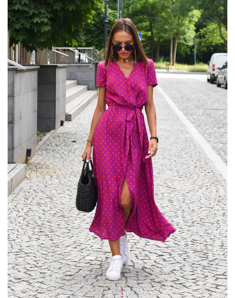 Eva™ | Stylish V-Neck Dress