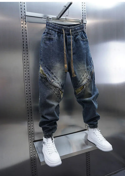 Laurent™ | Baggy Denim Pants with Belt