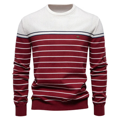 Koelman | Men's Sweater with Striped Pattern