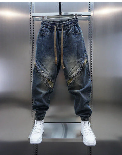 Laurent™ | Baggy Denim Pants with Belt