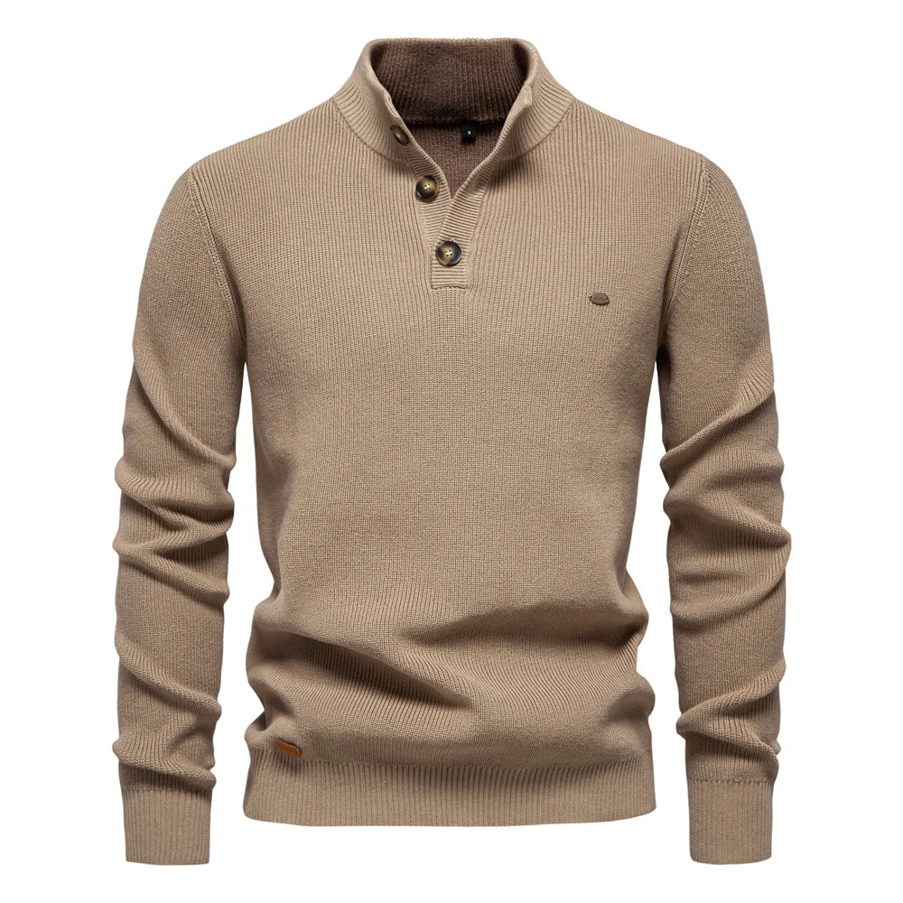 Koelman | Men's Sweater with Button Design