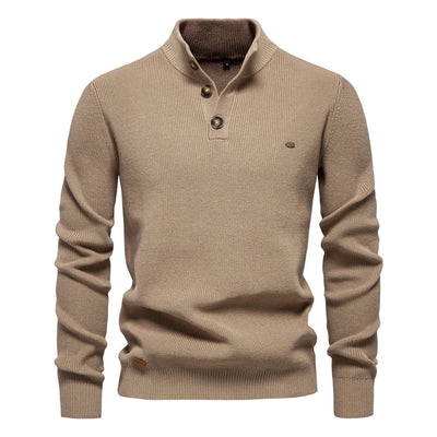 Koelman | Men's Sweater with Button Design