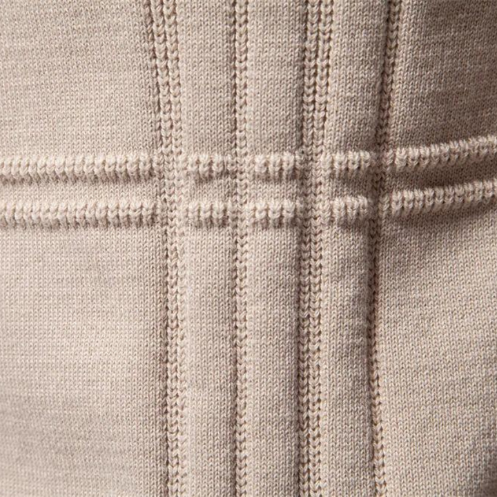 Koelman | Stylish Men's Sweater with Check Design