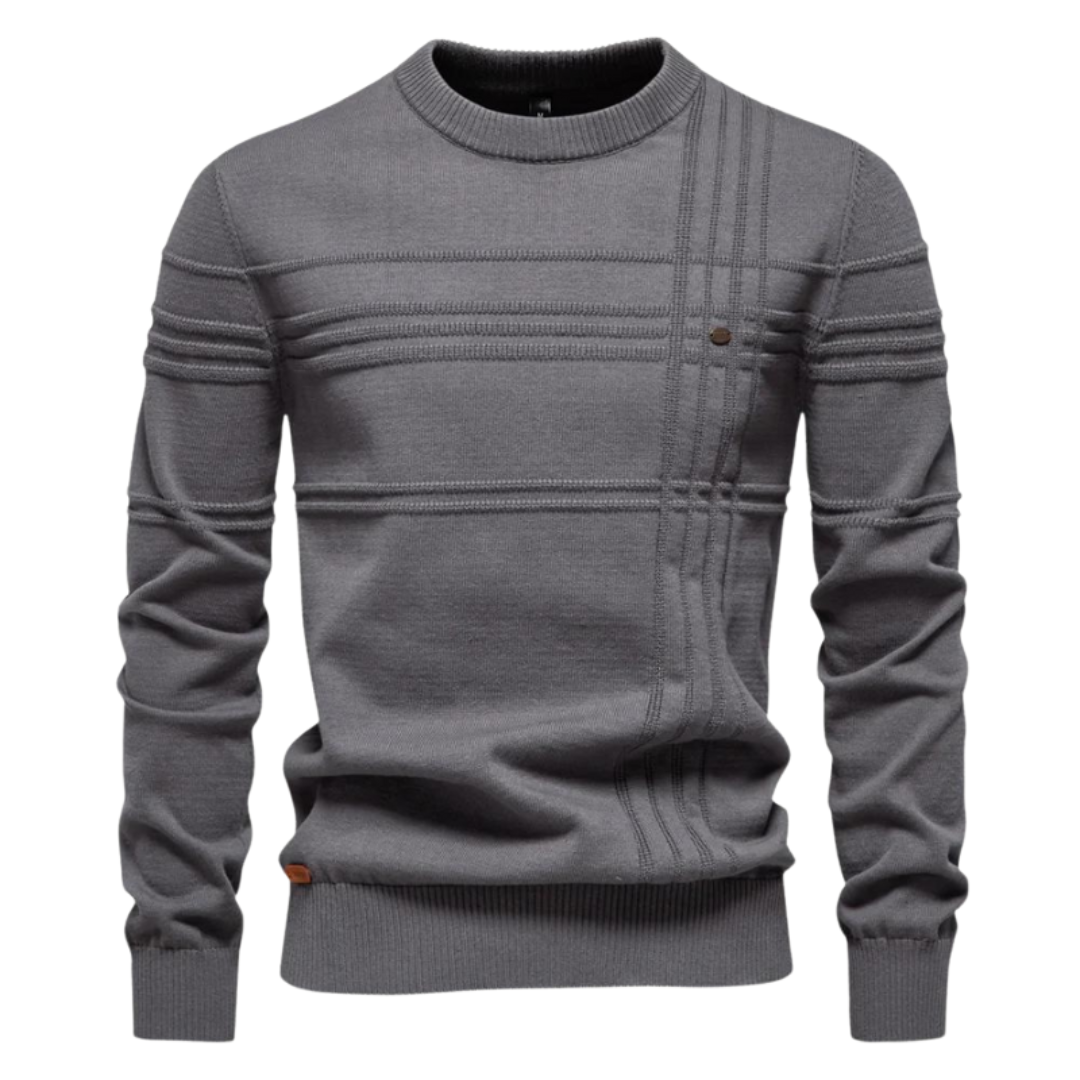 Koelman | Stylish Men's Sweater with Check Design
