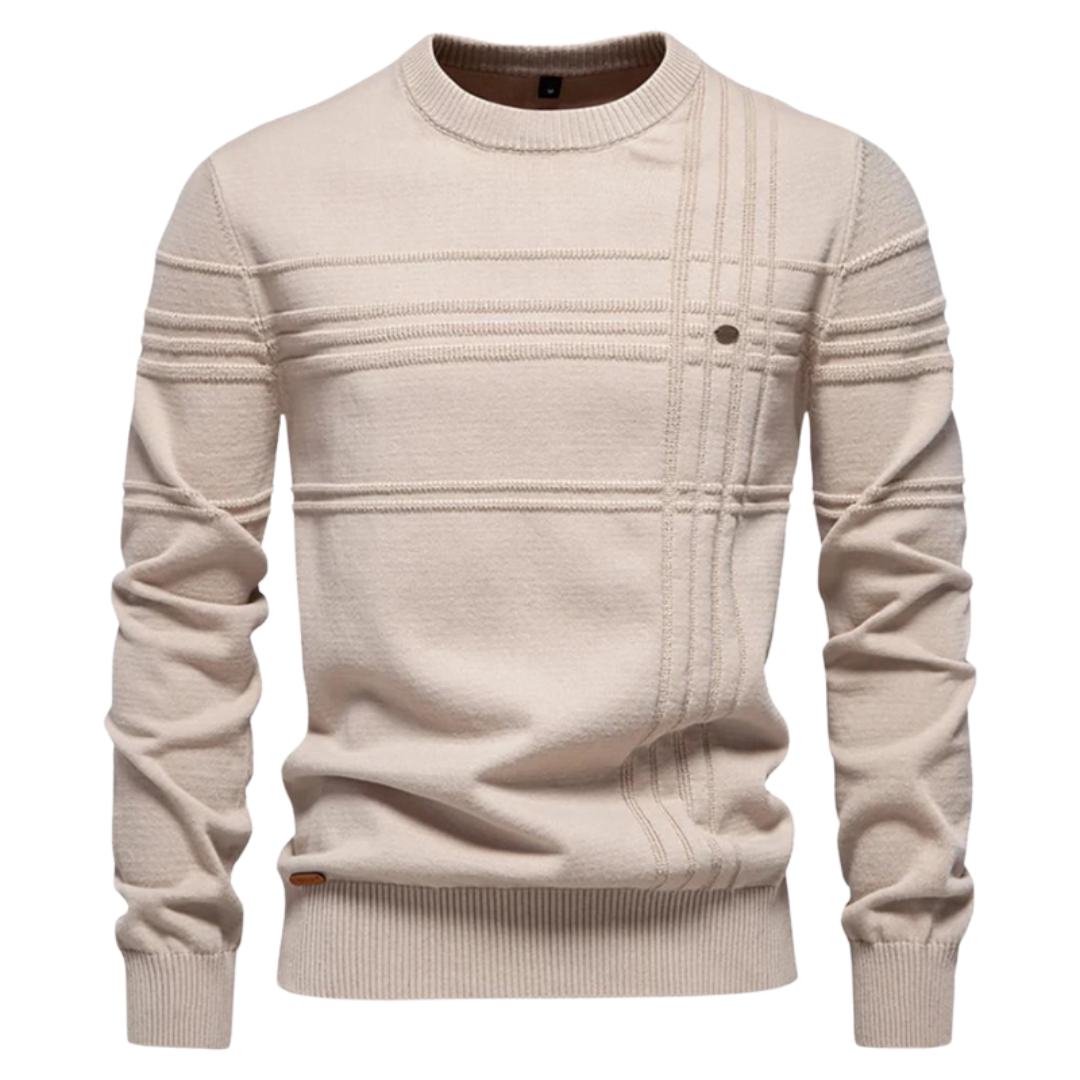 Koelman | Stylish Men's Sweater with Check Design