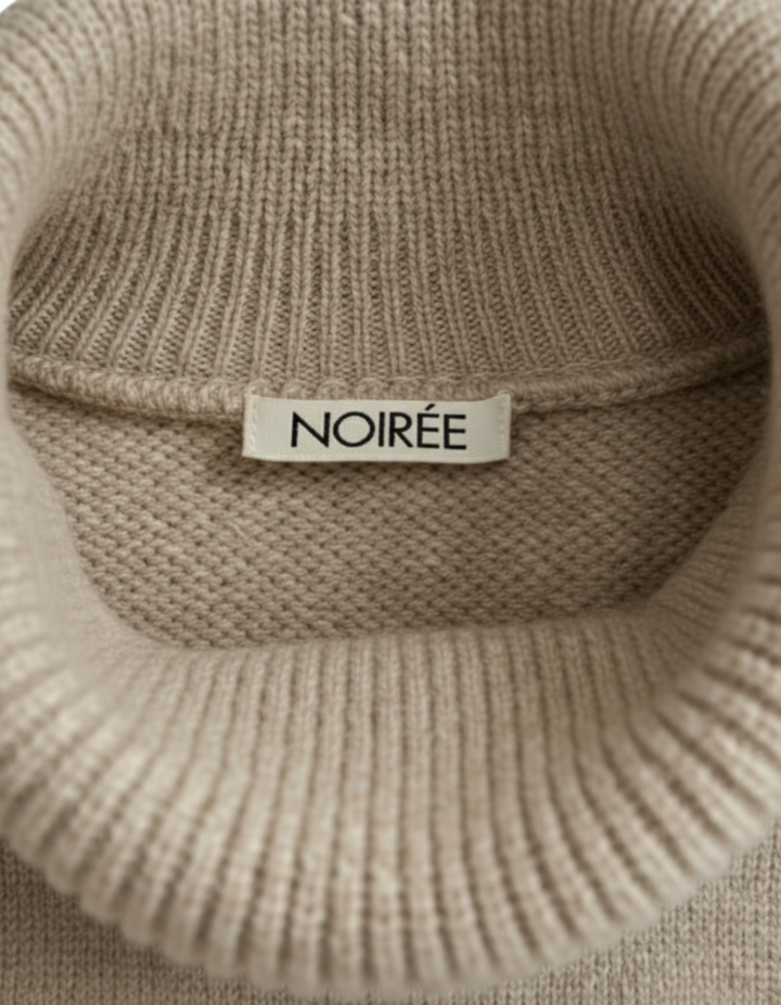 Noireé™ | Long Turtleneck Sweater
