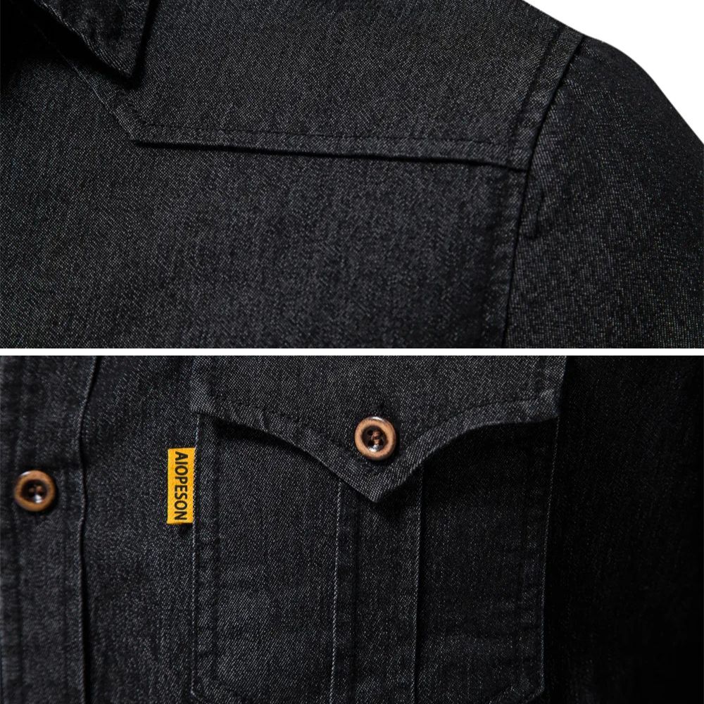 Jim™ | Casual Cotton & Denim Shirt