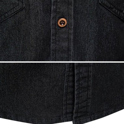 Jim™ | Casual Cotton & Denim Shirt