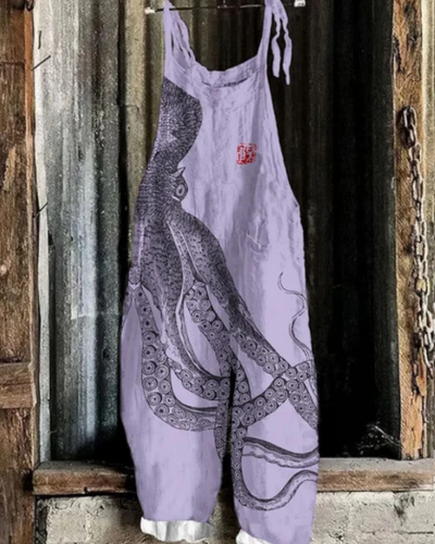 Women's Jumpsuit - Elegant Wide-Leg Design for Comfort and Style