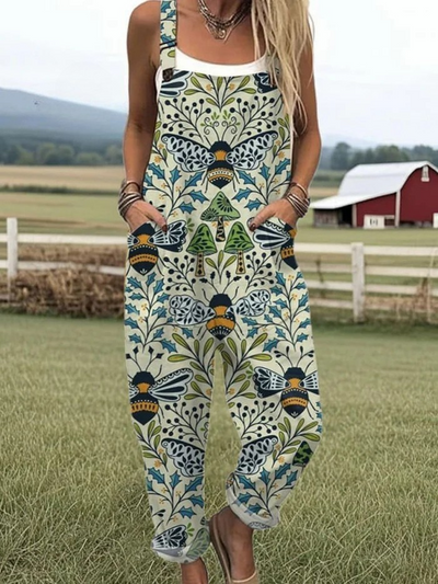 Maret™ | Artistic Overall Jumpsuit