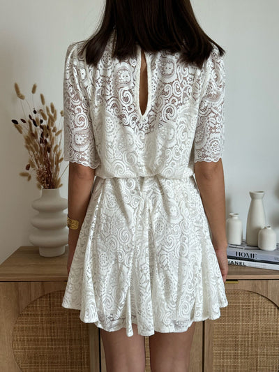 Dalia™ | White Stylish Breathable Summer Dress