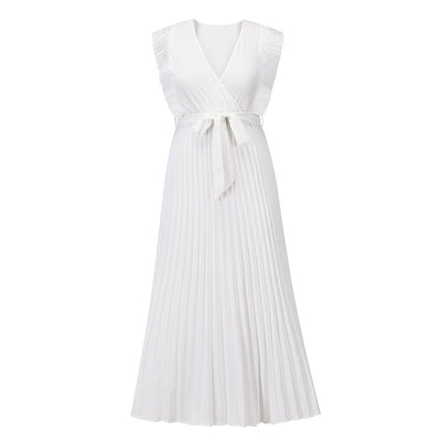 Adele™ - Dress with V-Neck