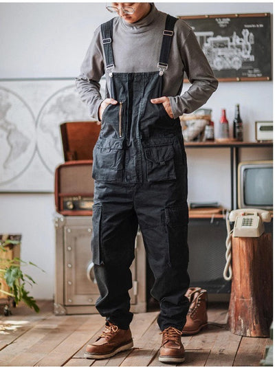 Craftsman Dungarees with Patch Pockets for Men