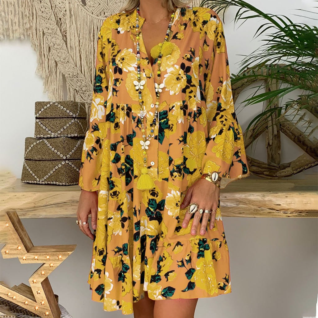 Ivy™ | Vibrant Floral Dress