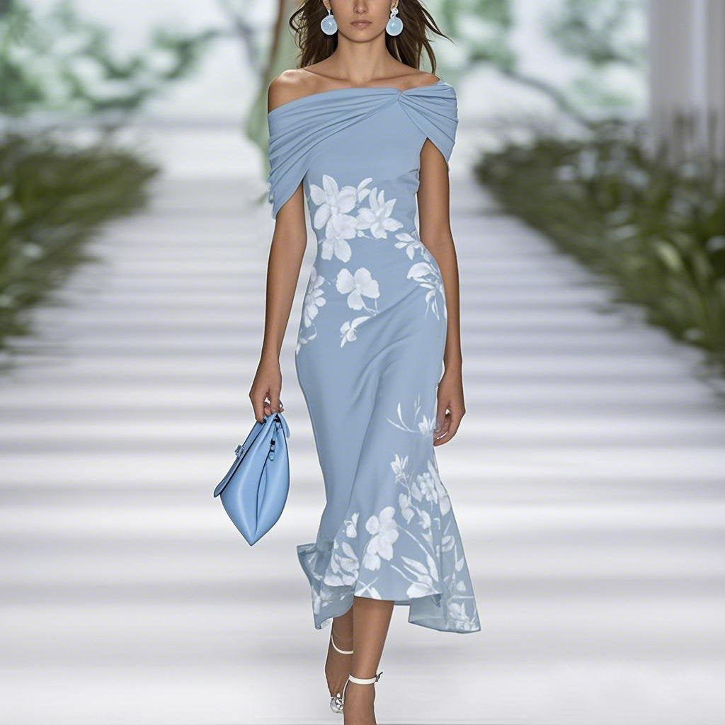 Asane™ | Elegant and Comfortable Floral Dress