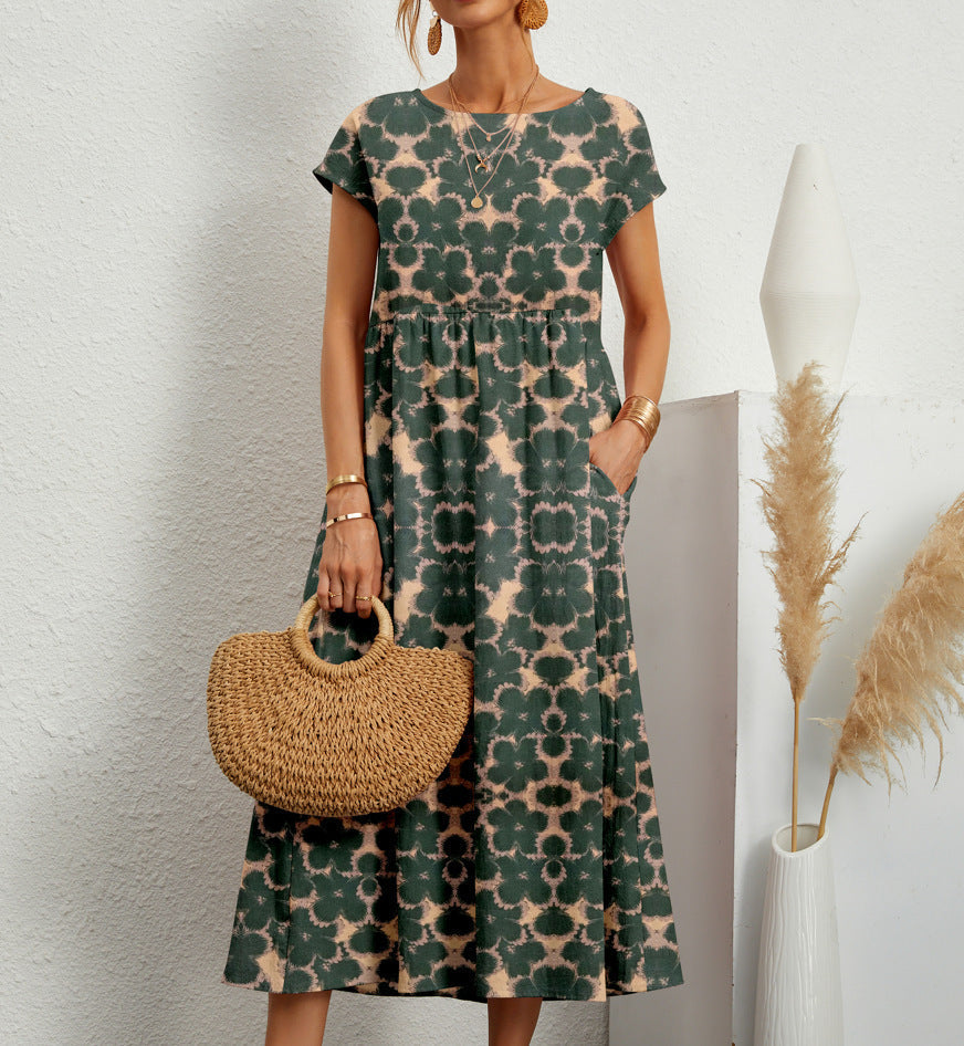 Roselle™ | Chic Floral Dress