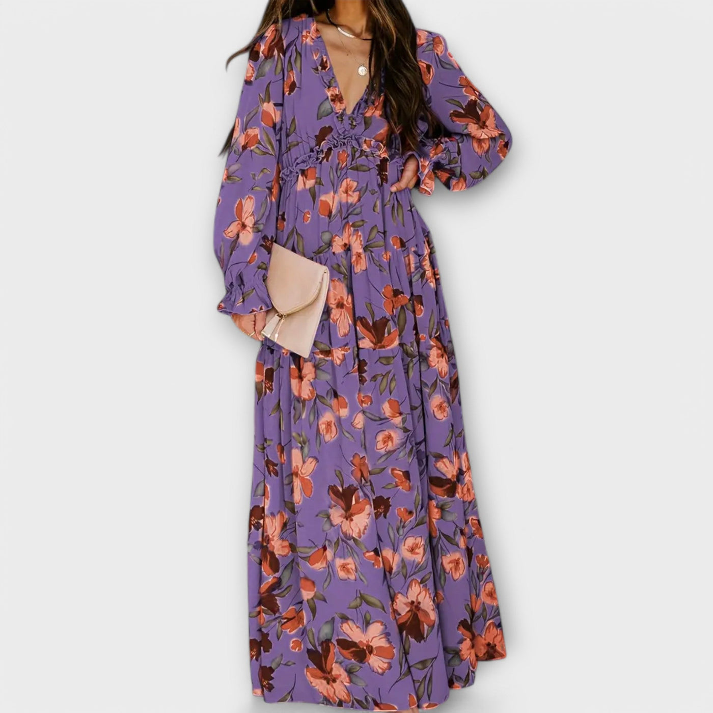 Helen™ | Elegant Floral Dress