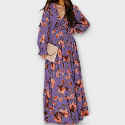 Helen™ | Elegant Floral Dress