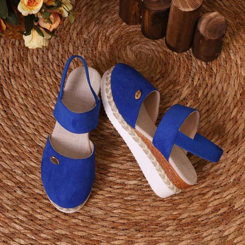 Antonia | Orthopaedic sandals with a platform, breathable and relaxed