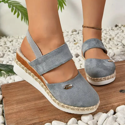 Antonia | Orthopaedic sandals with a platform, breathable and relaxed