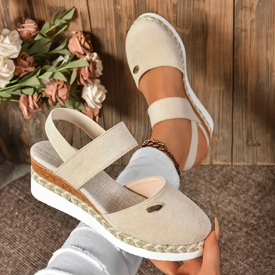 Antonia | Orthopaedic sandals with a platform, breathable and relaxed
