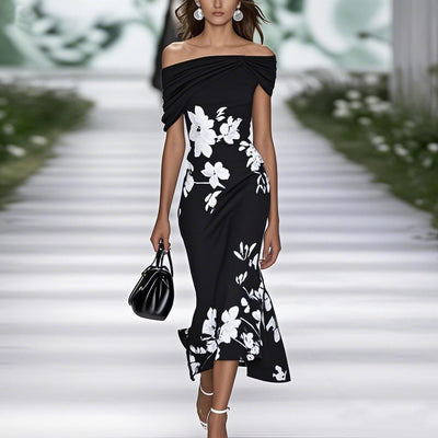 Asane™ | Elegant and Comfortable Floral Dress