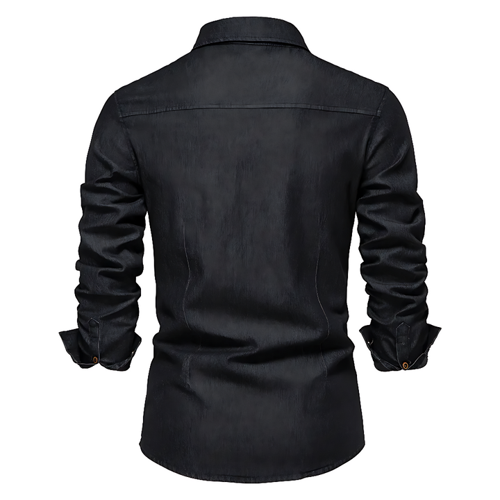Jim™ | Casual Cotton & Denim Shirt