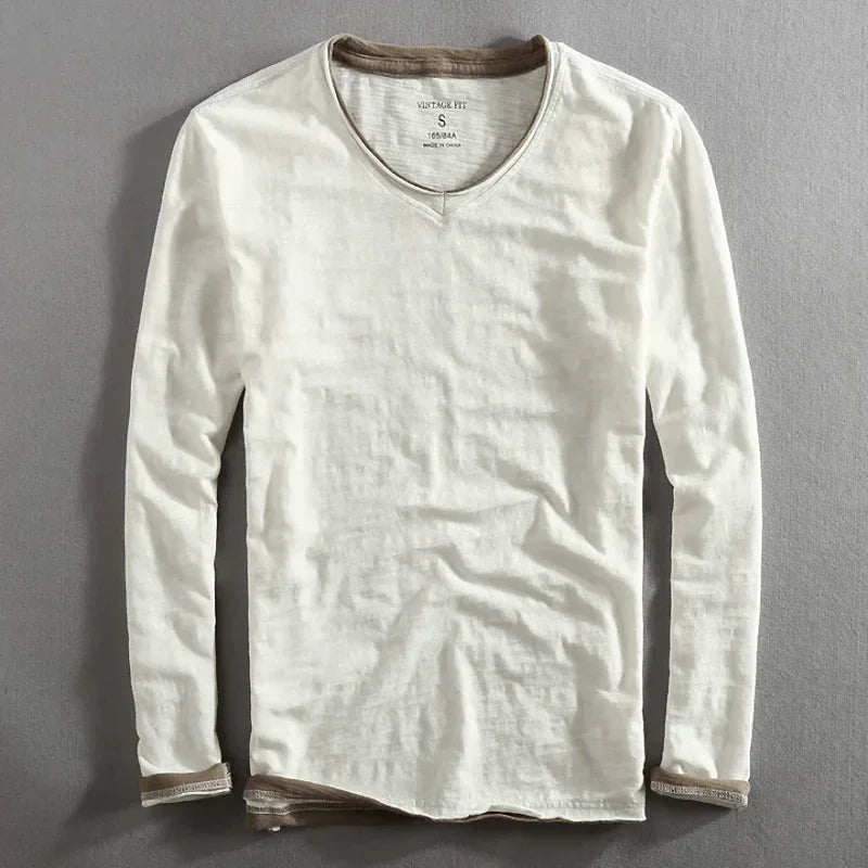 Sam™ | Long-Sleeved Cotton Shirt