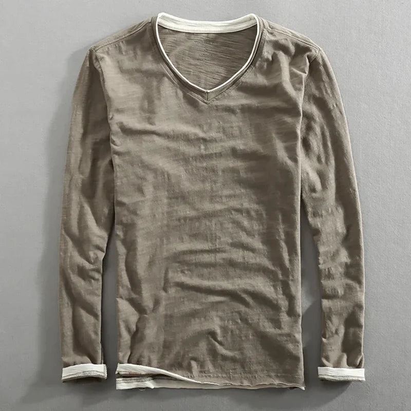 Sam™ | Long-Sleeved Cotton Shirt