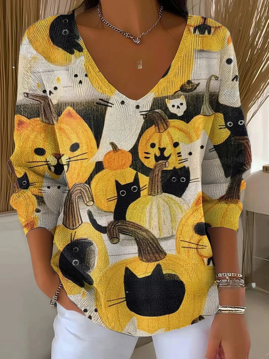 FLORENCE | Sweater with V-neck