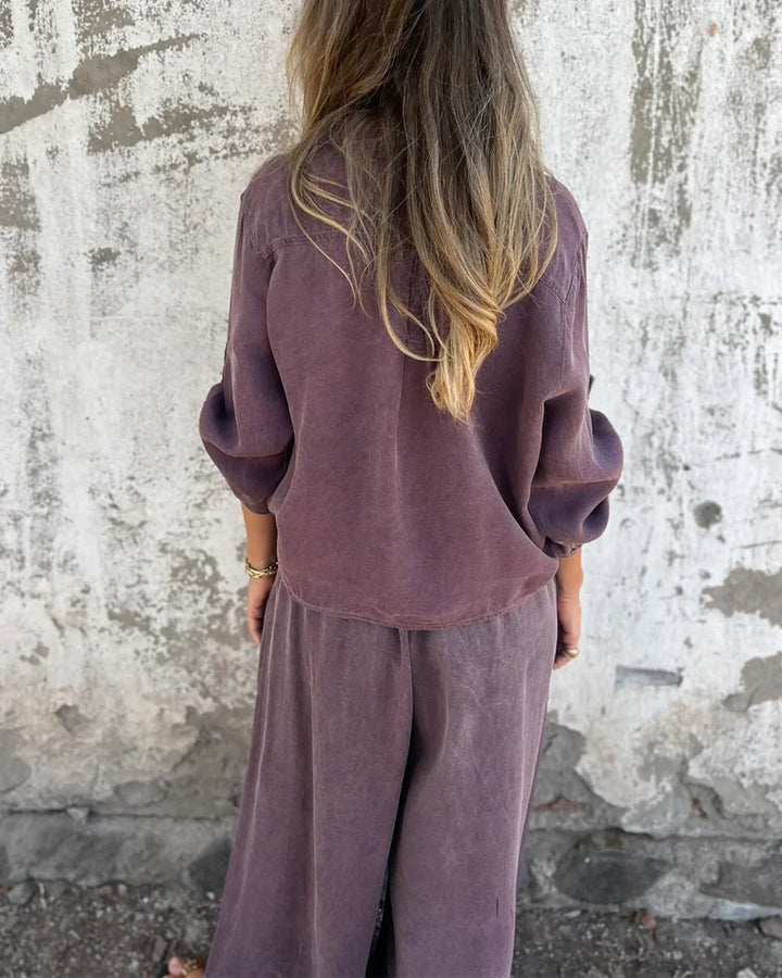 Atlas™ | Stylish Linen Two-Piece Set