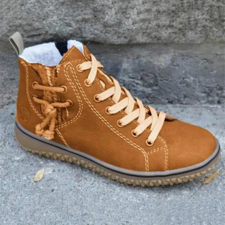Sandra™ | Warm Ankle Boots with Playful Details